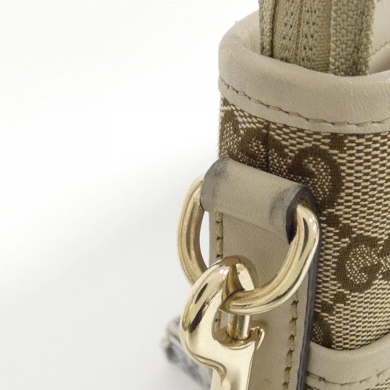 GUCCI 388924 KQWFZ Shoulder Bag Canvas 黑色 帆布 中古品A - 縮圖 7