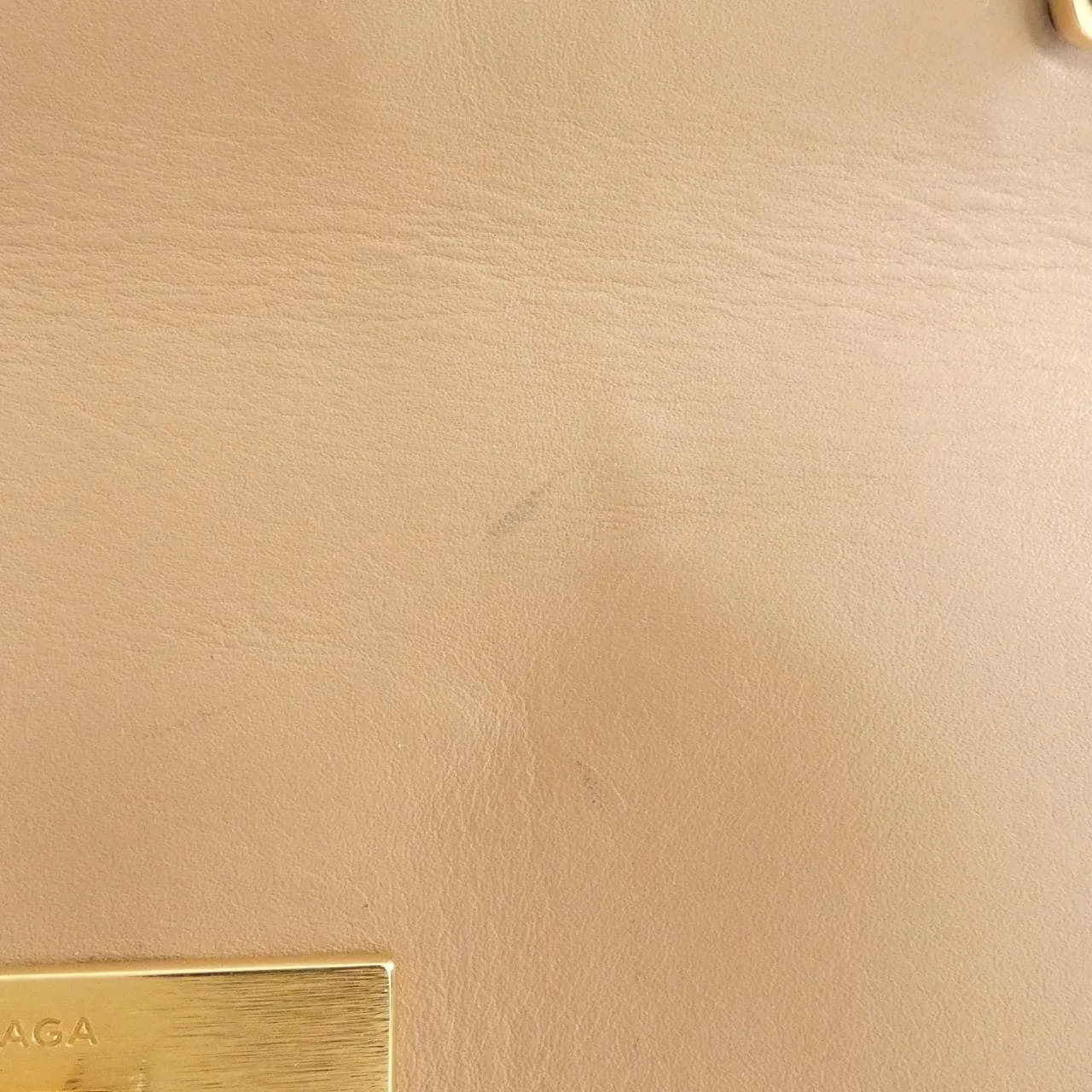 BALENCIAGA 332219 AEY04 Handbag Leather 黑色 皮革 中古品B - 縮圖 5