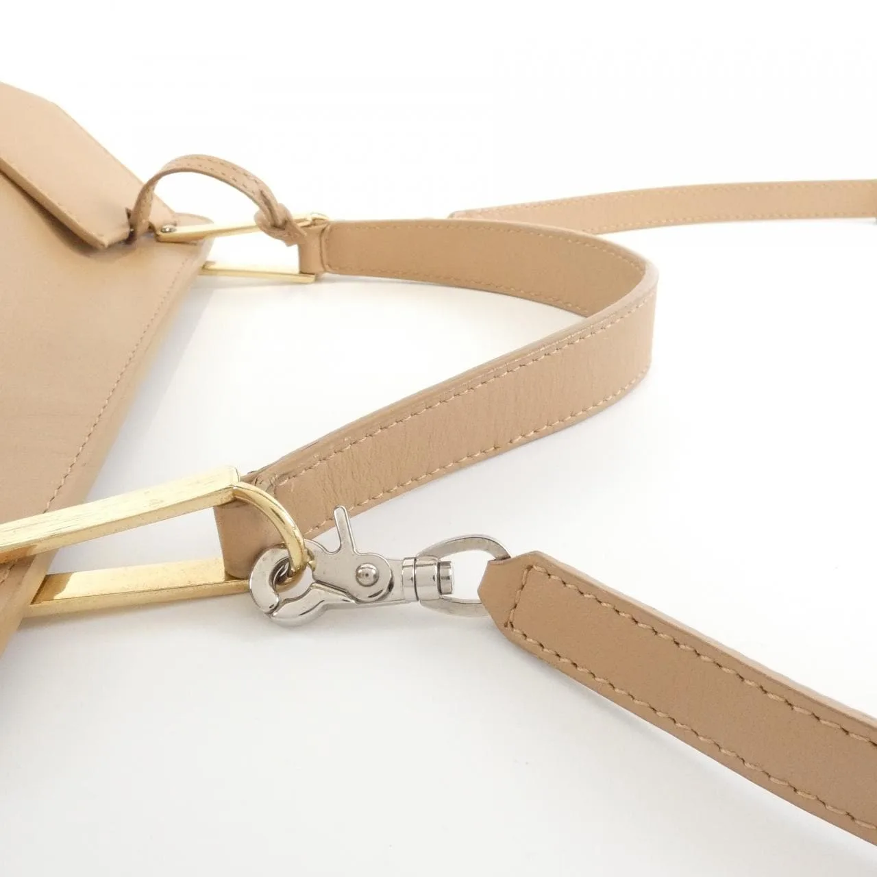 BALENCIAGA 332219 AEY04 Handbag Leather 黑色 皮革 中古品B - 縮圖 7