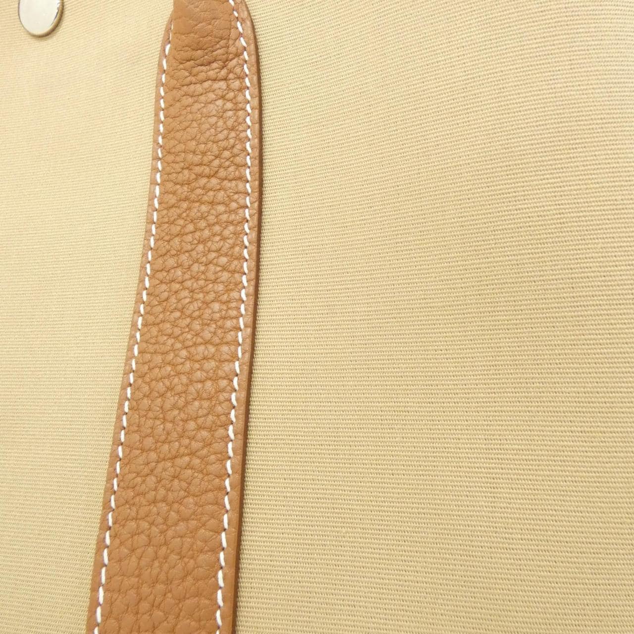 HERMES Garden Party HERMÈS 051551CK Bag Gold Rank A - Thumbnail 3