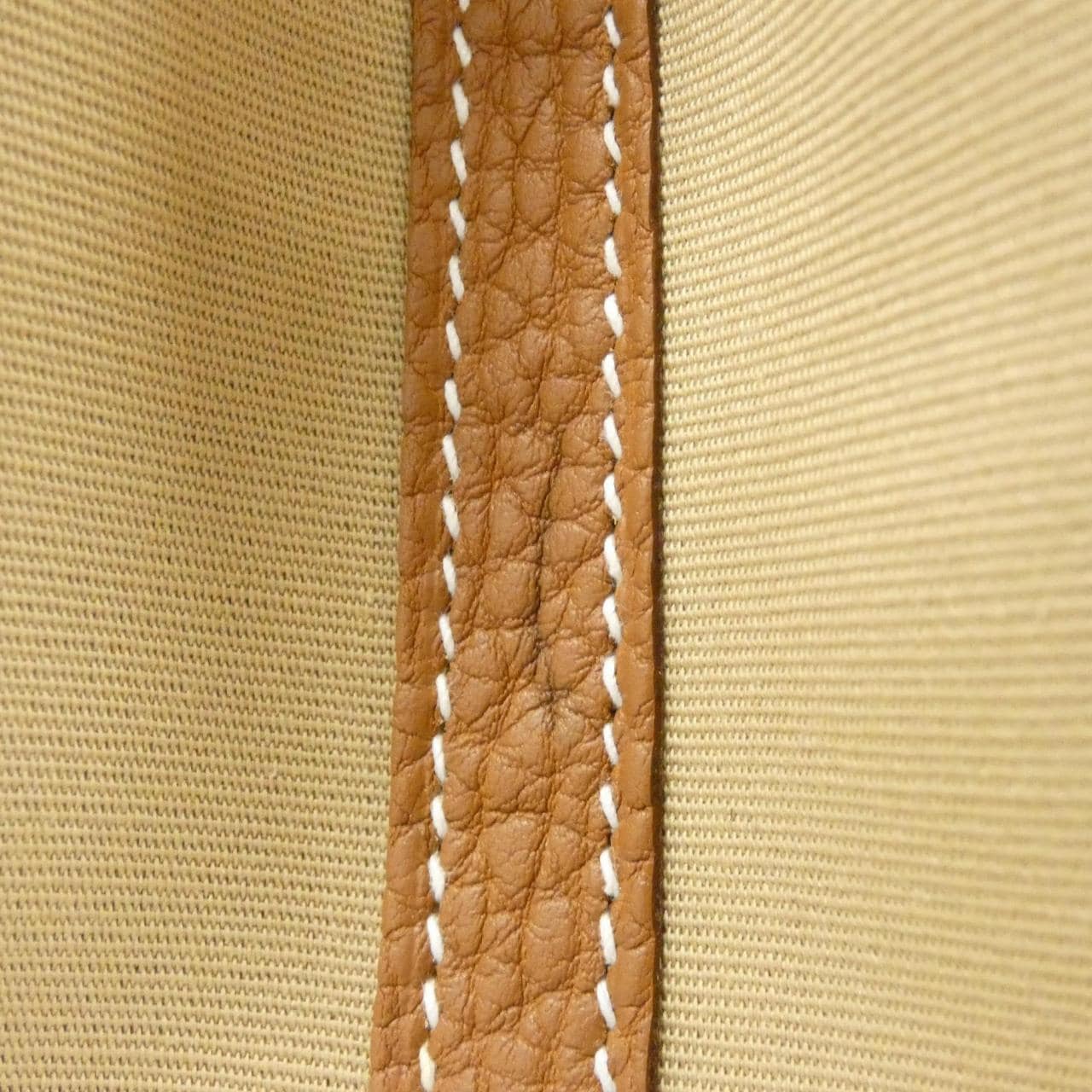 HERMES Garden Party HERMÈS 051551CK Bag Gold Rank A - Thumbnail 6