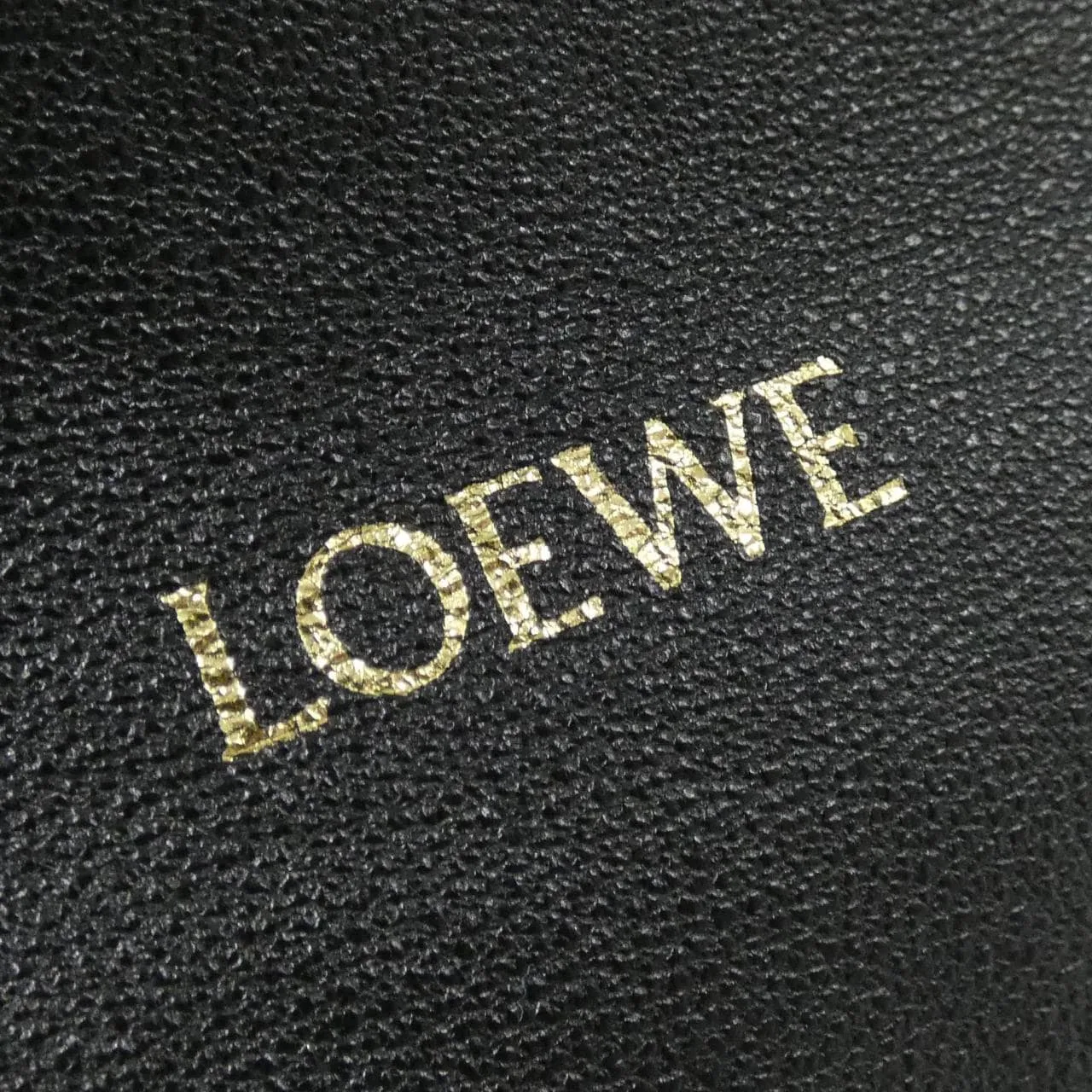LOEWE A914Q37X01 Shoulder Lambskin Black Lambskin Rank A - Thumbnail 4