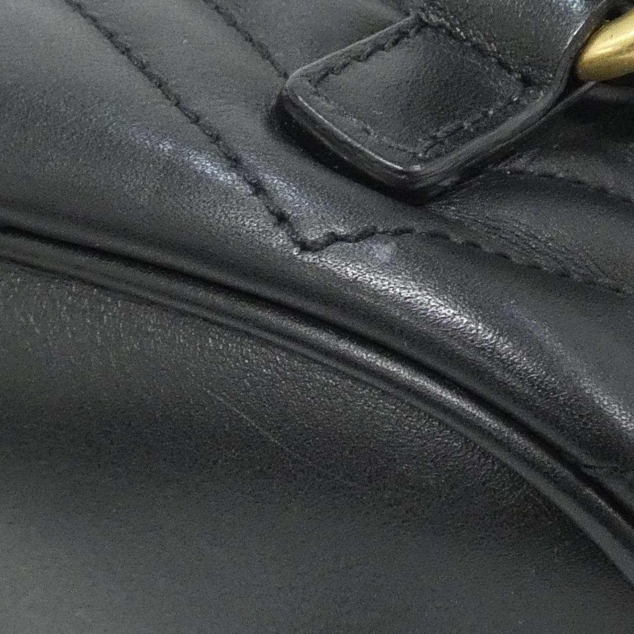 GUCCI 528129 DRW4T Backpack Leather Black Leather Rank A - Thumbnail 3