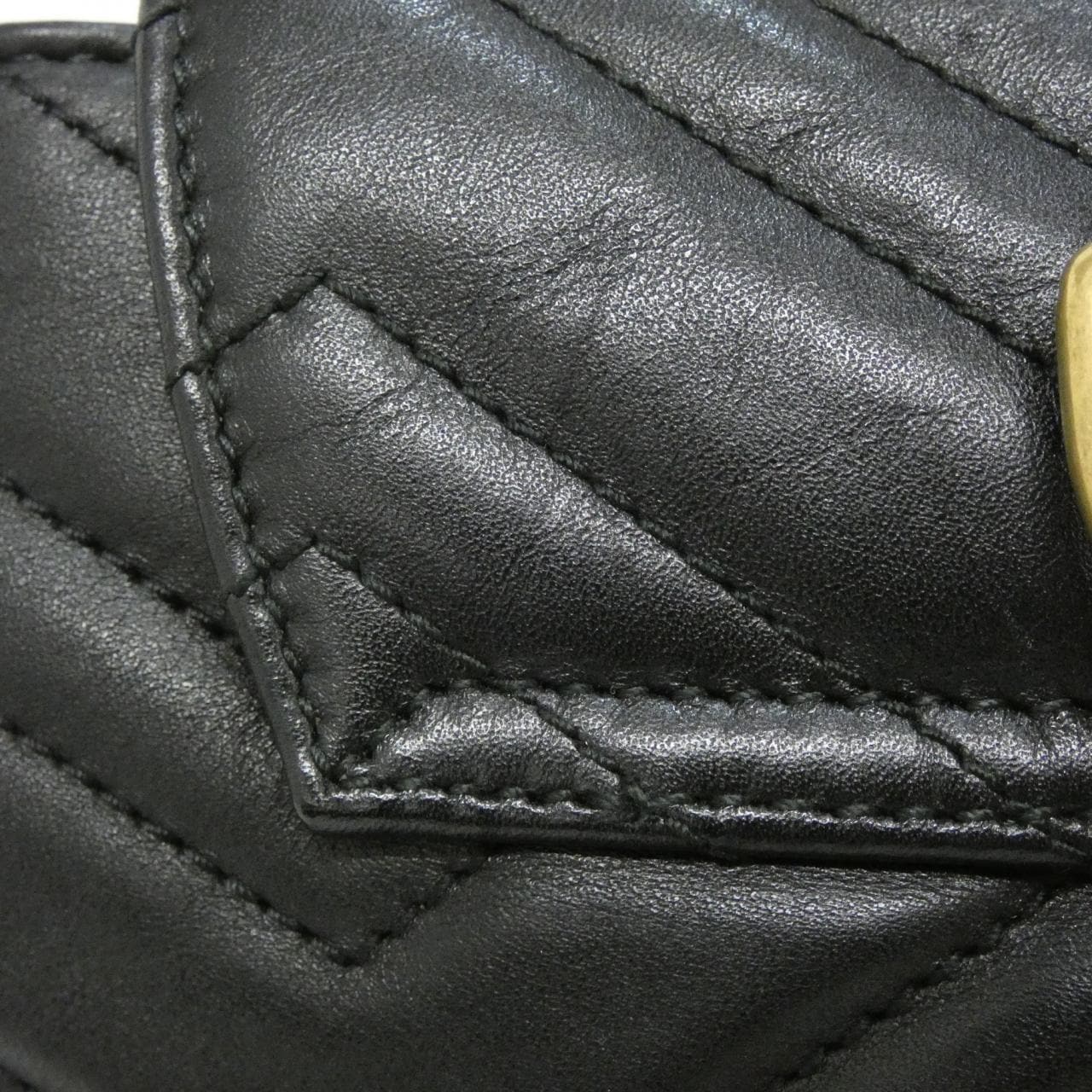 GUCCI 528129 DRW4T Backpack Leather Black Leather Rank A - Thumbnail 5