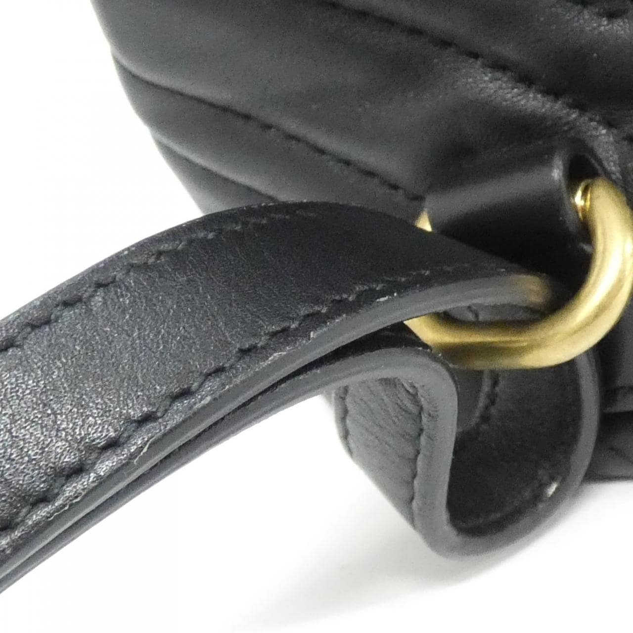 GUCCI 528129 DRW4T Backpack Leather Black Leather Rank A - Thumbnail 6