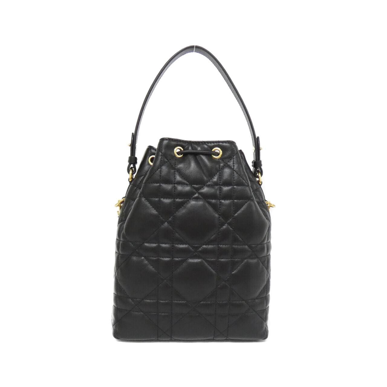 DIOR Caro M3372UNOZ Bag Lambskin Black Lambskin - Thumbnail 2