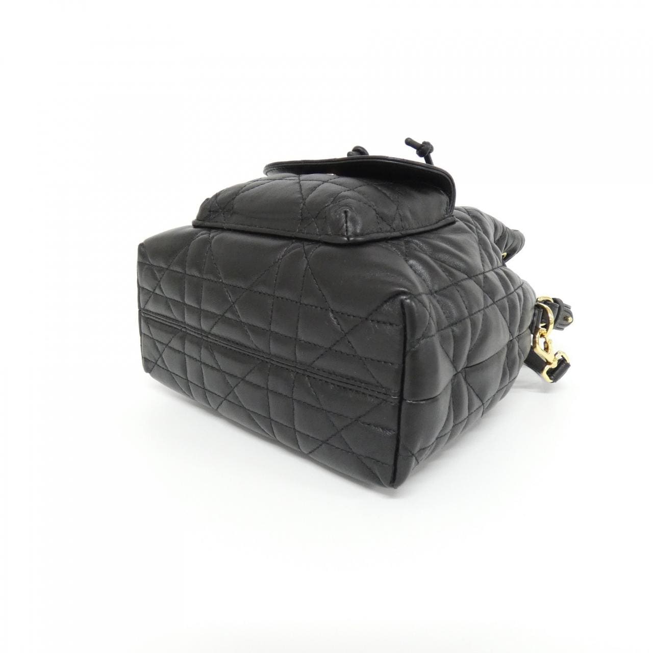 DIOR Caro M3372UNOZ Bag Lambskin Black Lambskin - Thumbnail 3