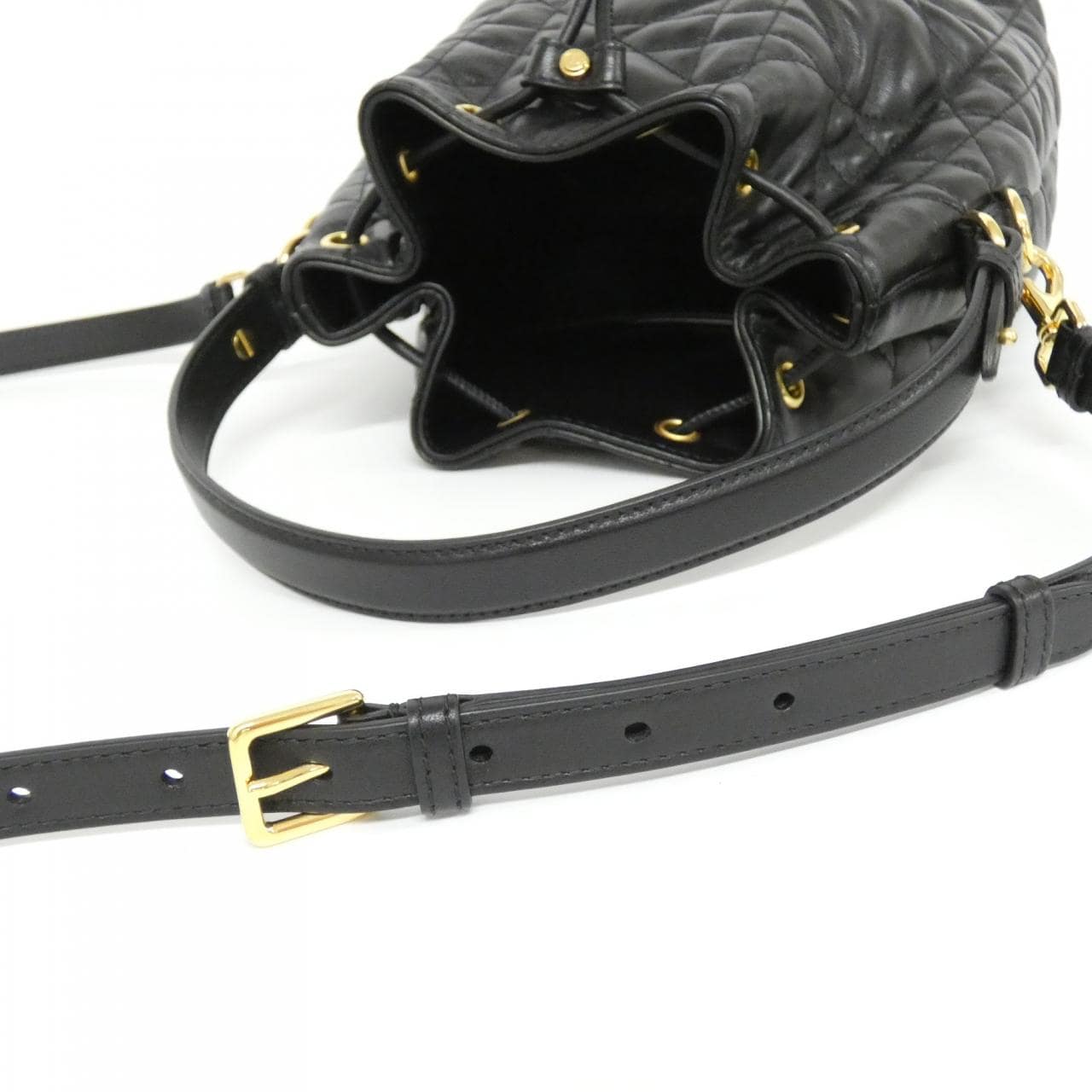 DIOR Caro M3372UNOZ Bag Lambskin Black Lambskin - Thumbnail 5