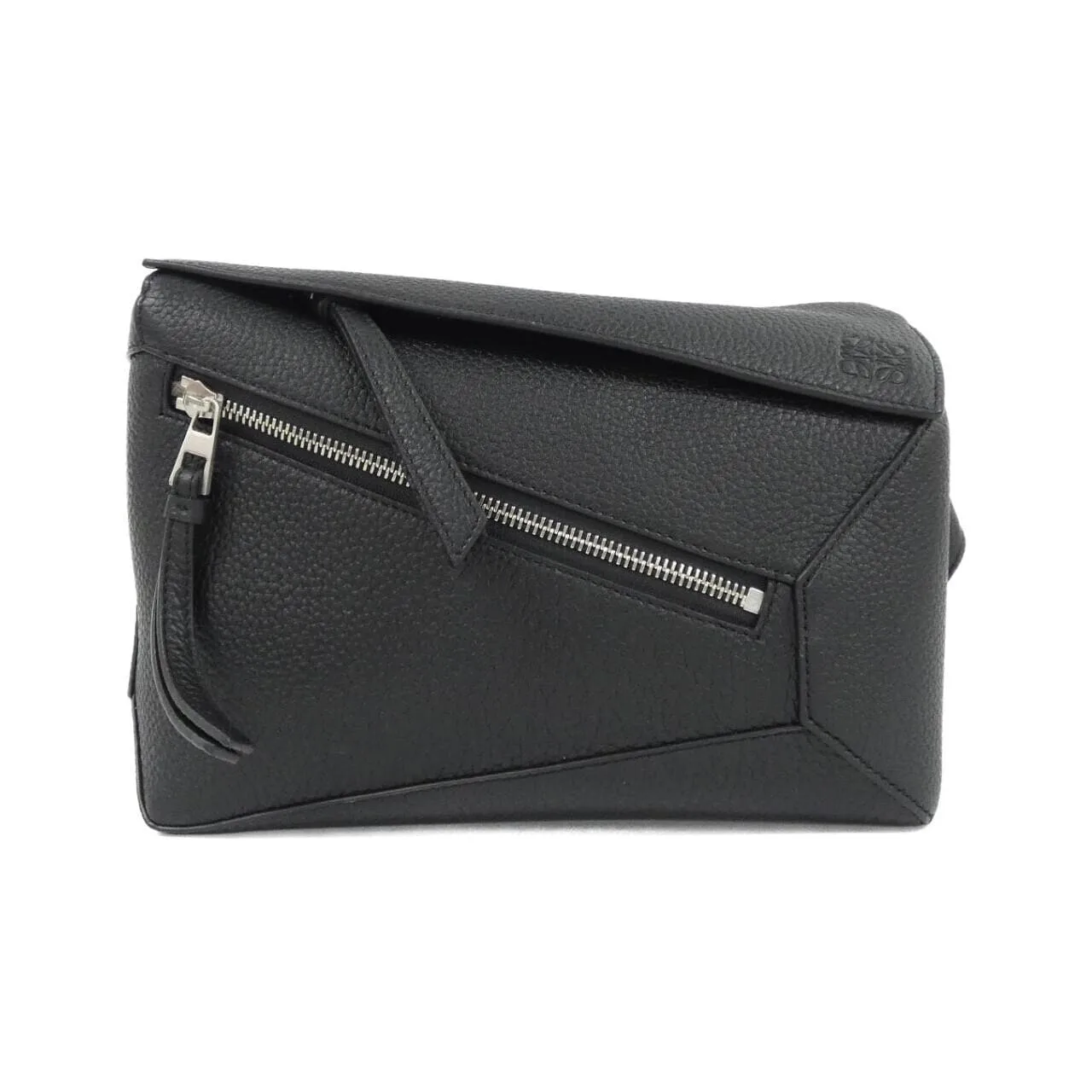 LOEWE Puzzle B510SEBX08 Shoulder Black