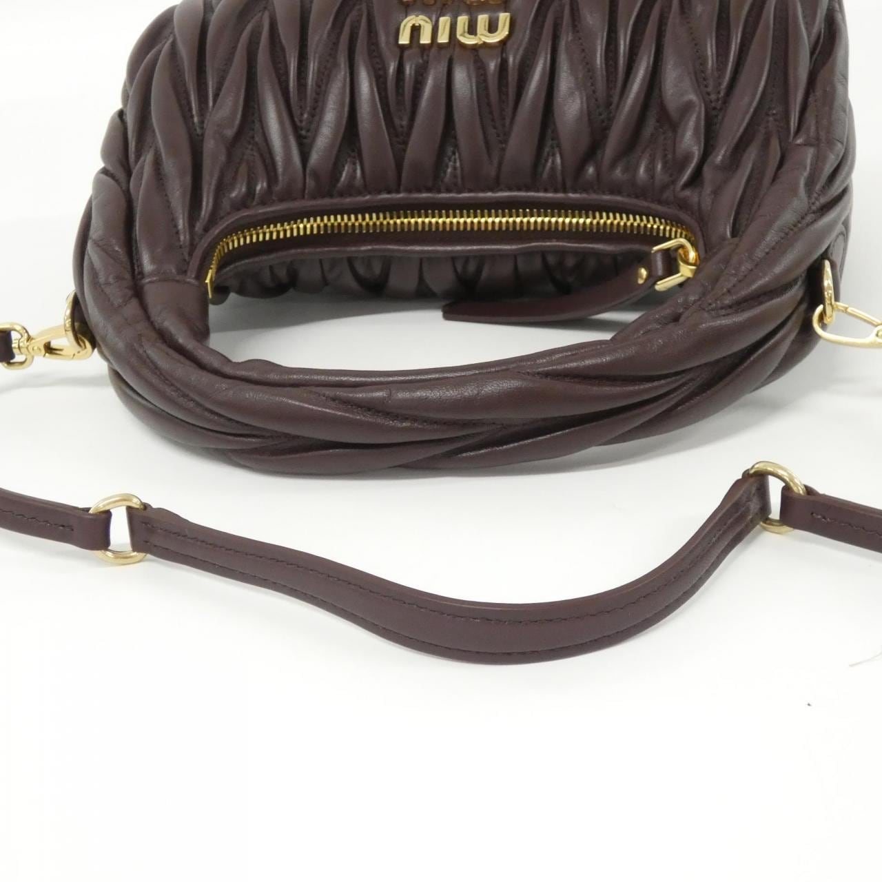 MIU MIU 5BC125 Handbag Black - Thumbnail 5