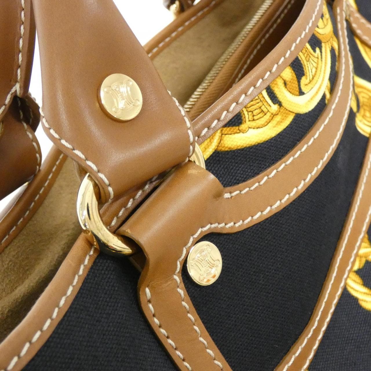 CELINE Bag Canvas Black Canvas - Thumbnail 4