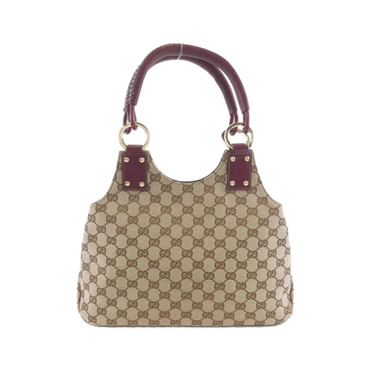 GUCCI 131329 Shoulder Canvas 米色 帆布 中古品A - 縮圖 2