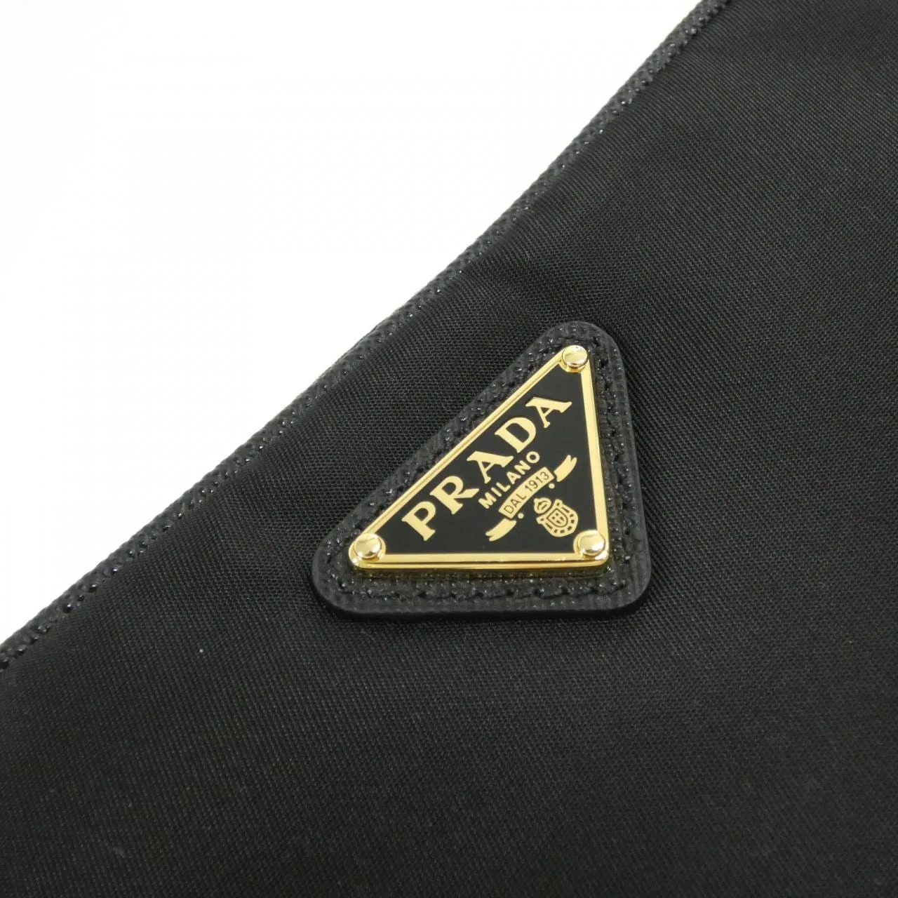 PRADA 1NE055 Pouch 黑色 新品 - 縮圖 4