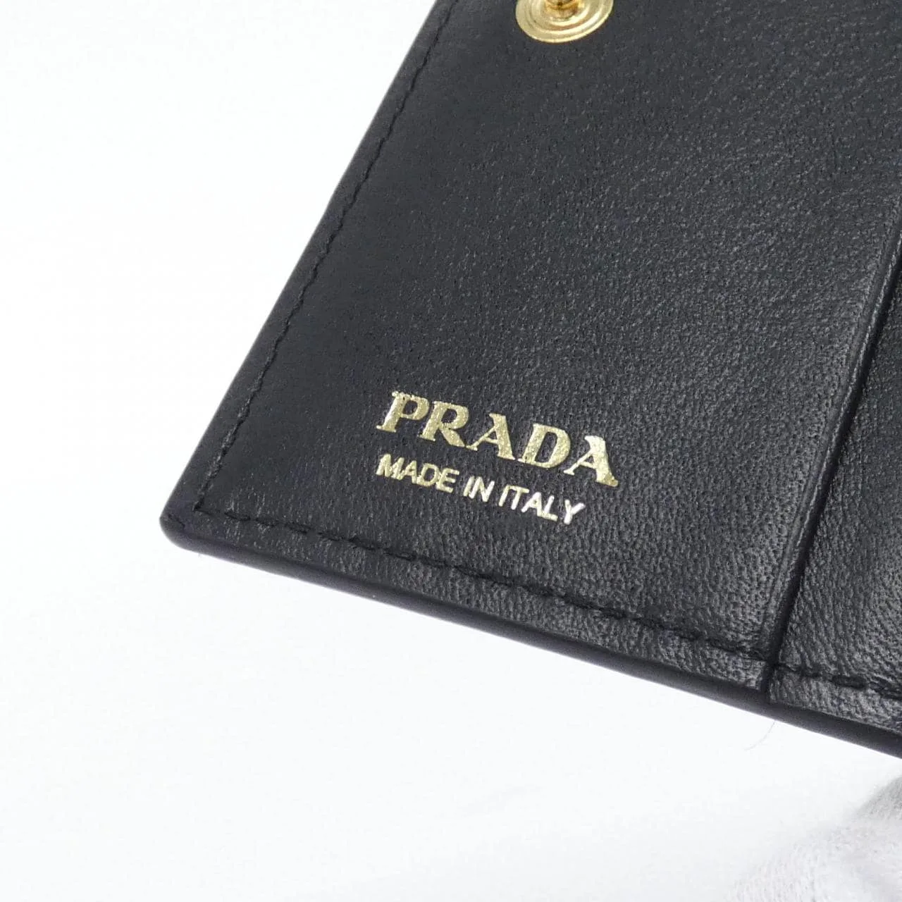 PRADA 1MV204 Wallet Black New - Thumbnail 5