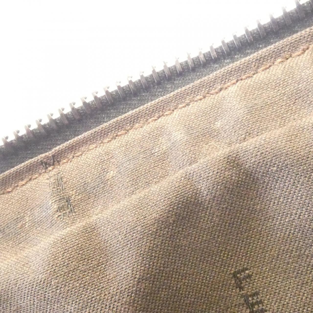 FENDI 8BT099 JQ5 Shoulder Bag Canvas Black Canvas - Thumbnail 7