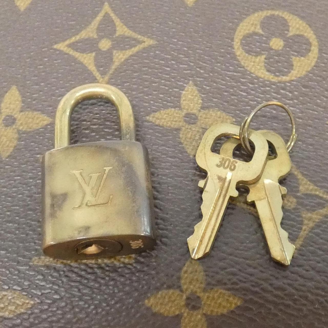 LOUIS VUITTON Alma M51130 Bag Monogram 黑色 Monogram 中古品B - 縮圖 5