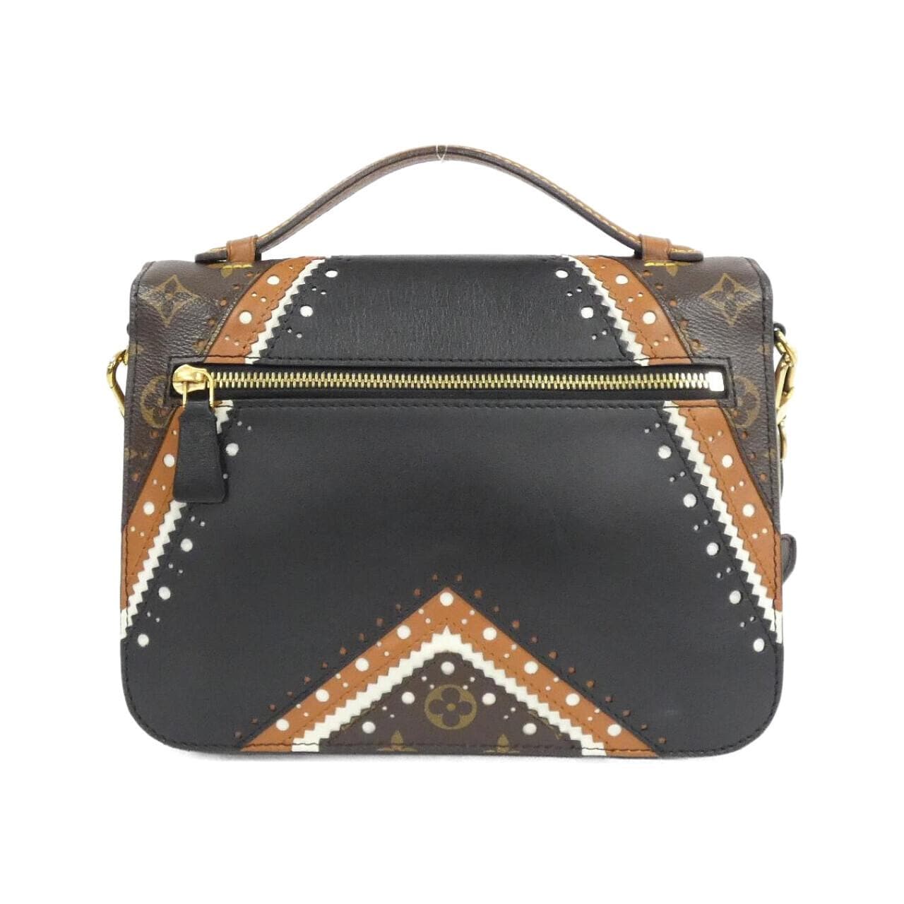 LOUIS VUITTON Pochette M43488 Pochette Monogram Black Monogram - Thumbnail 2