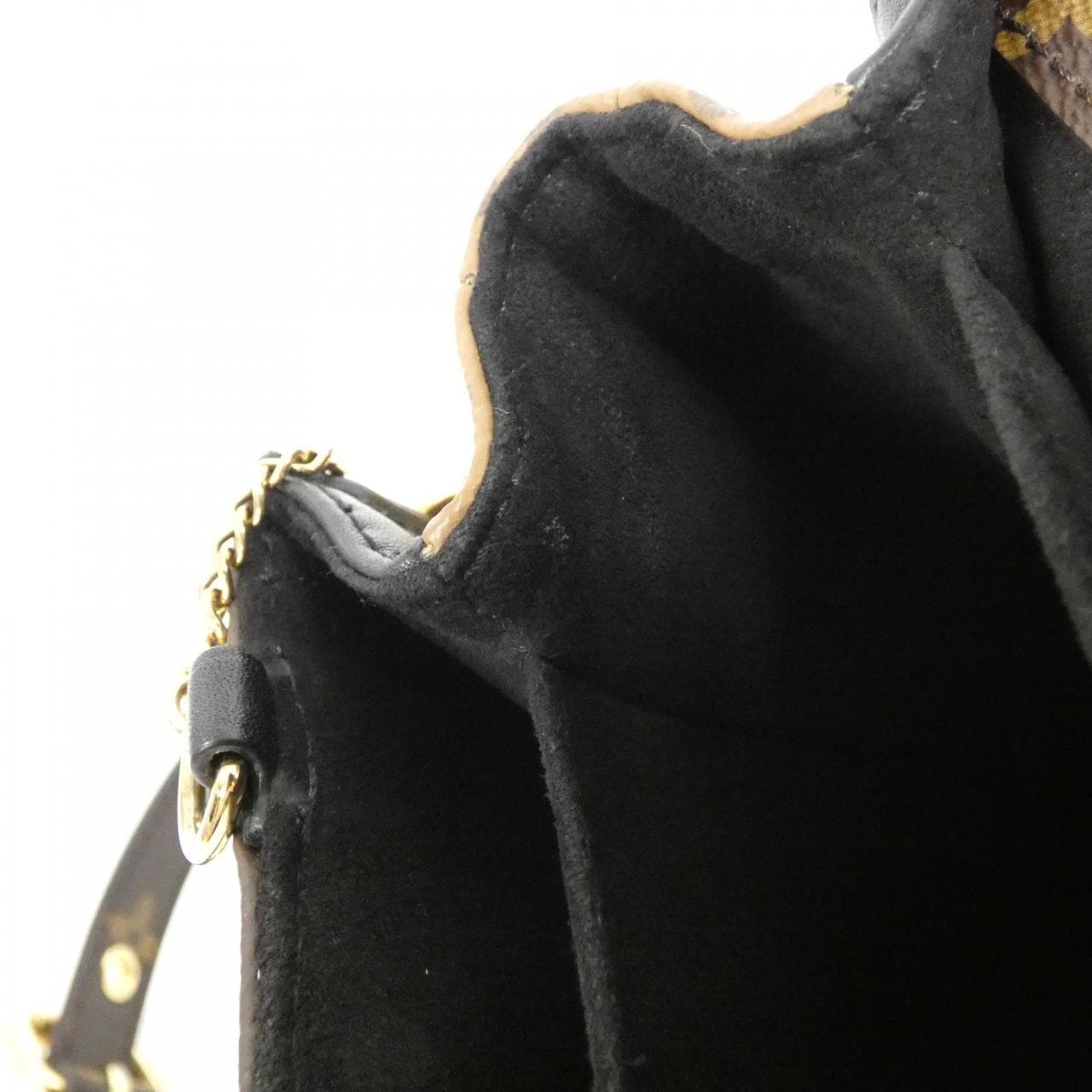 LOUIS VUITTON Pochette M43488 Pochette Monogram Black Monogram - Thumbnail 9