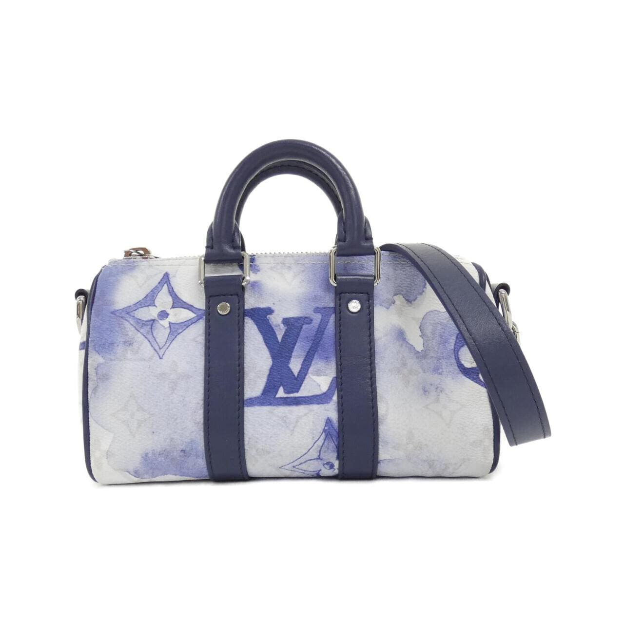LOUIS VUITTON Keepall M45761 Boston Bag Monogram Blue
