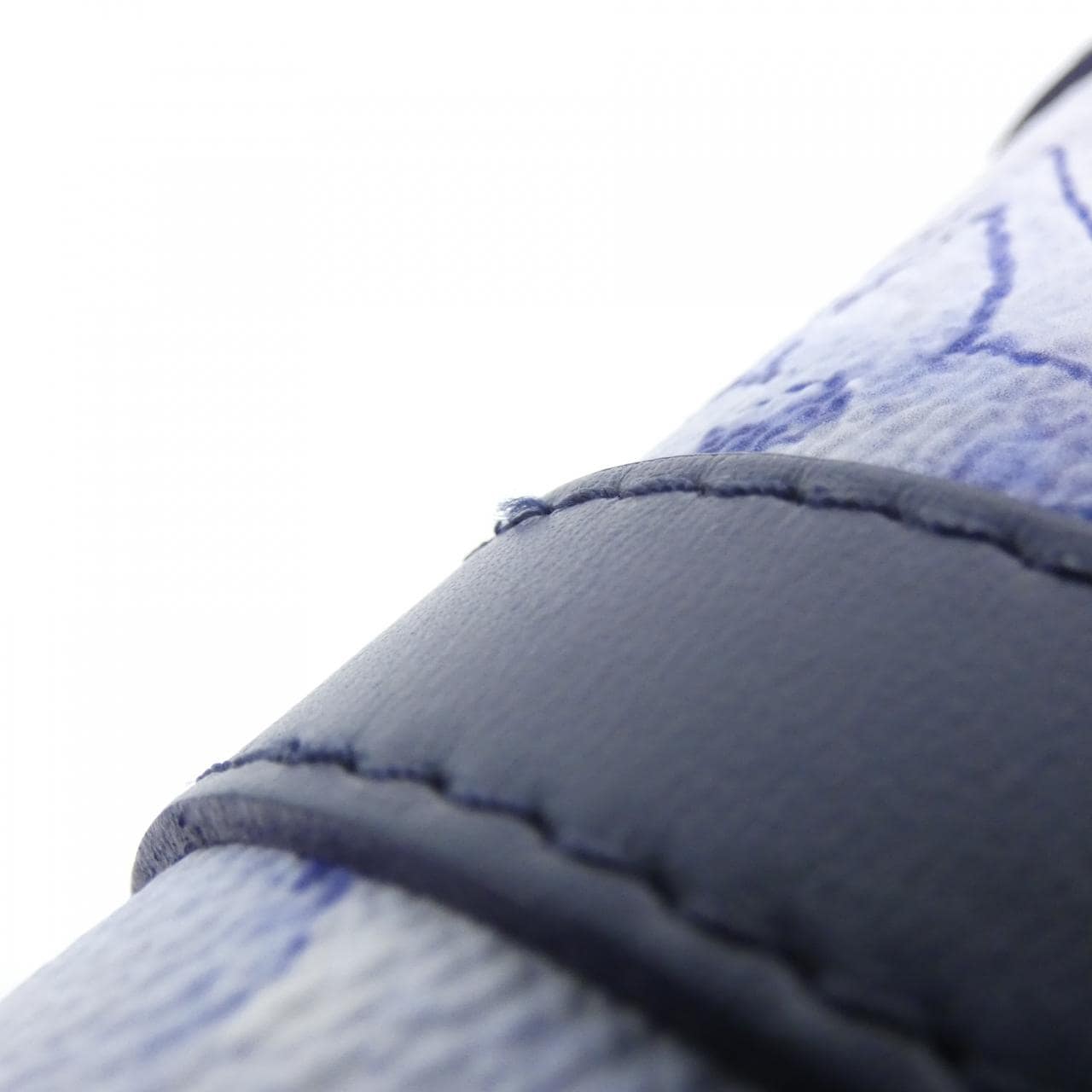 LOUIS VUITTON Keepall M45761 Boston Bag Monogram 藍色 Monogram 中古品A - 縮圖 4