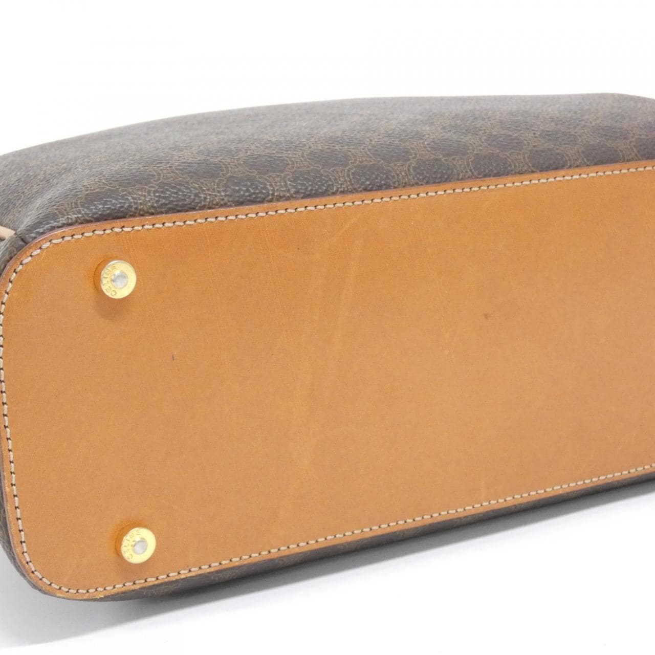 CELINE Bag Canvas 棕色 帆布 中古品A - 縮圖 2