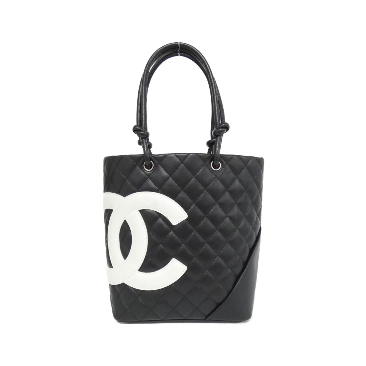 CHANEL Cambon 25167 Handbag Black