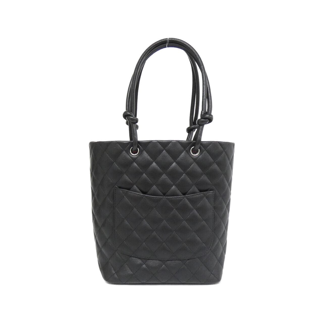 CHANEL Cambon 25167 Handbag 黑色 中古品A - 縮圖 2