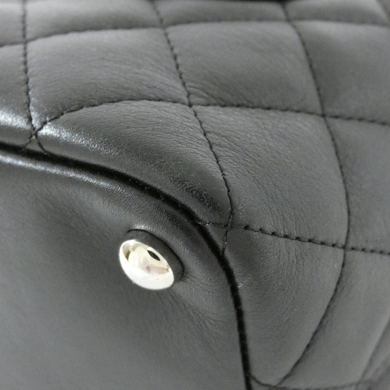 CHANEL Cambon 25167 Handbag 黑色 中古品A - 縮圖 3