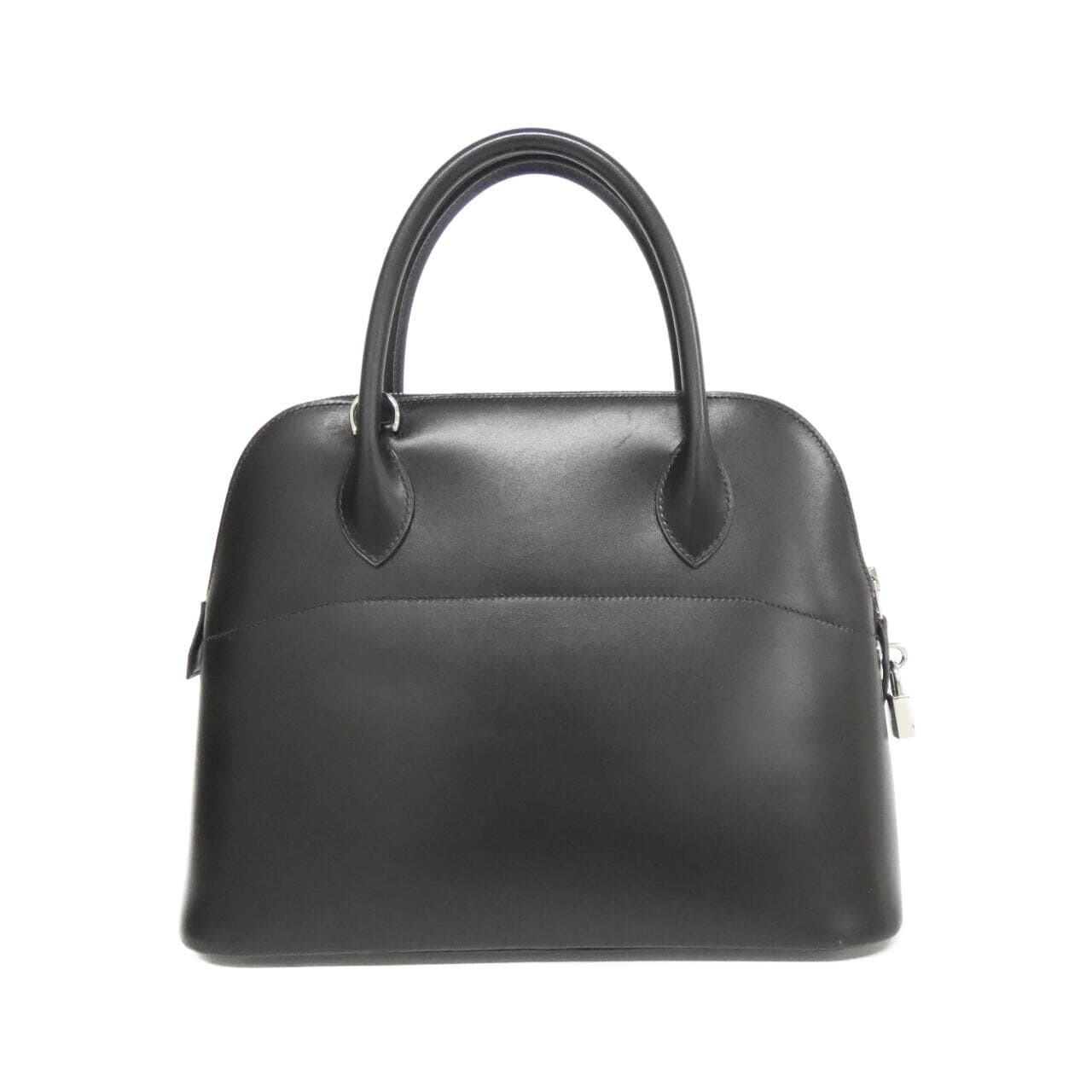 HERMES HERMÈS Bolide 027763CK Bag Box Calf Black Box Calf Leather - Thumbnail 2