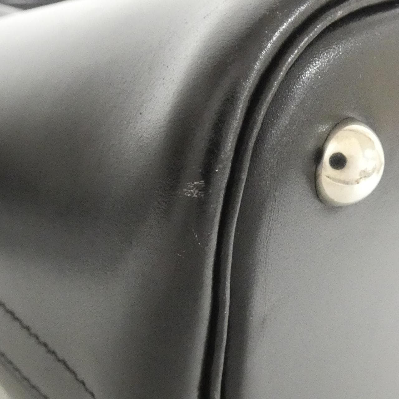 HERMES HERMÈS Bolide 027763CK Bag Box Calf Black Box Calf Leather - Thumbnail 3