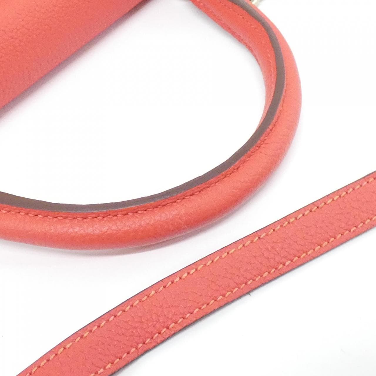 HERMES HERMÈS Kelly 030931CK Bag Togo Rouge Togo Leather - Thumbnail 6