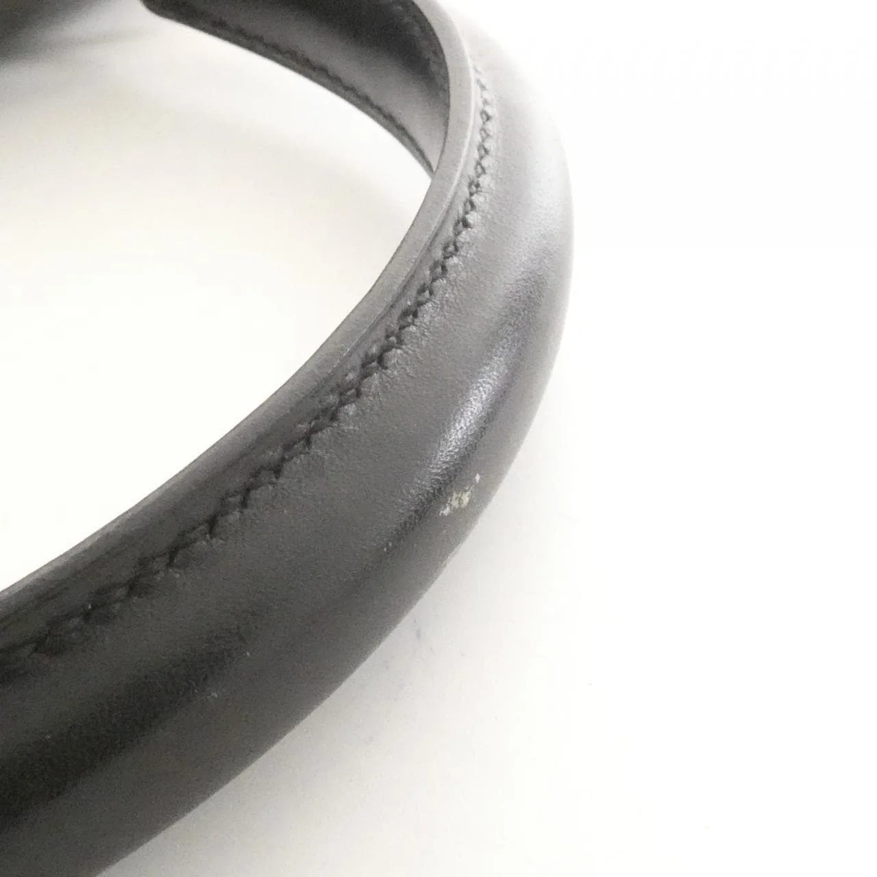 HERMES Kelly 001858CC Handbag Box Calf Black Box Calf Leather Rank A - Thumbnail 8