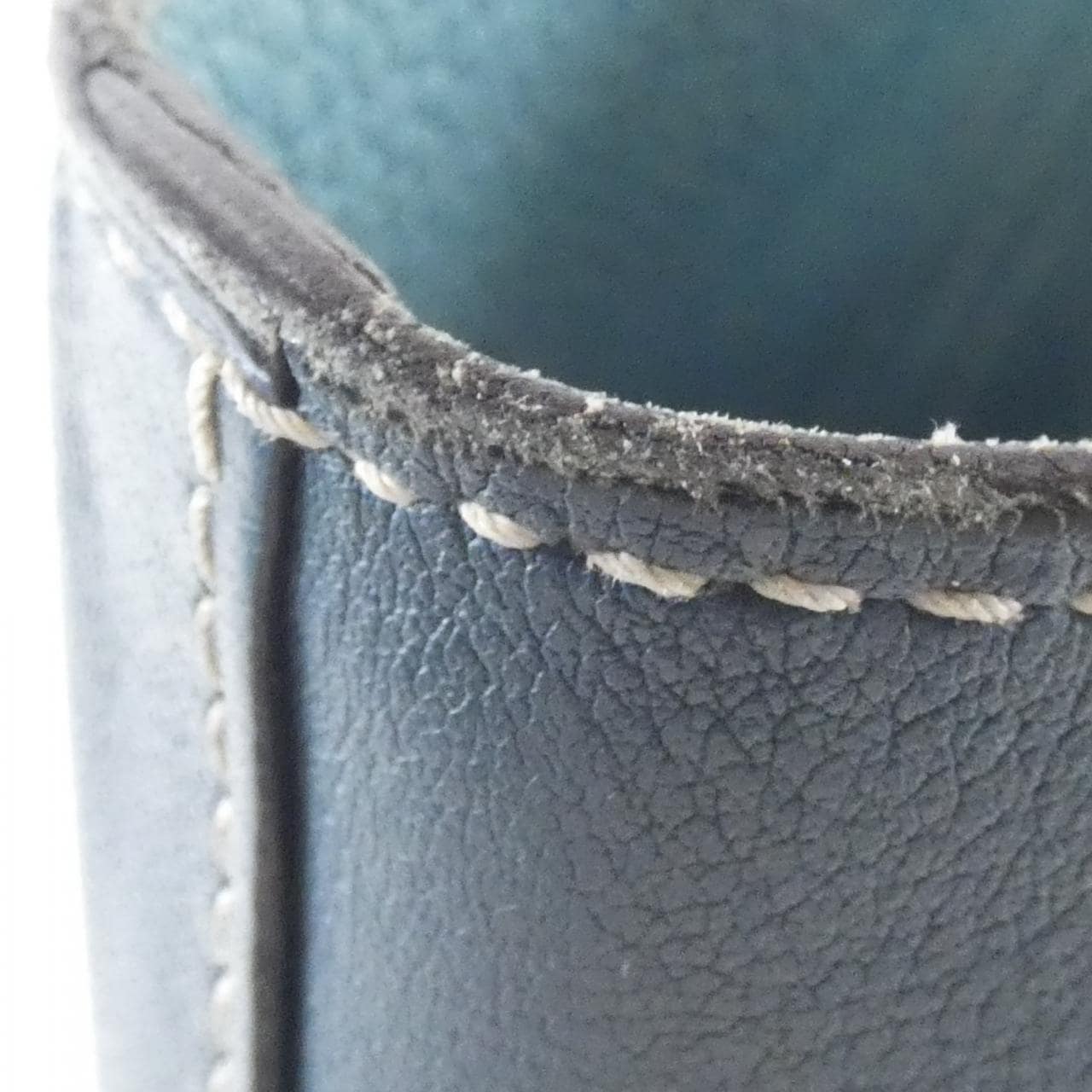 HERMES HERMÈS 068668CA Bag Clemence Blue Clemence Leather Rank B - Thumbnail 6