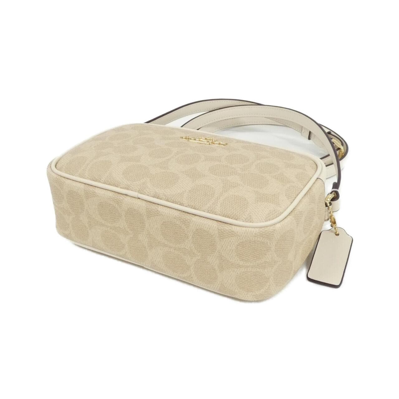 COACH CY752 Shoulder Bag Canvas Black Canvas New - Thumbnail 3