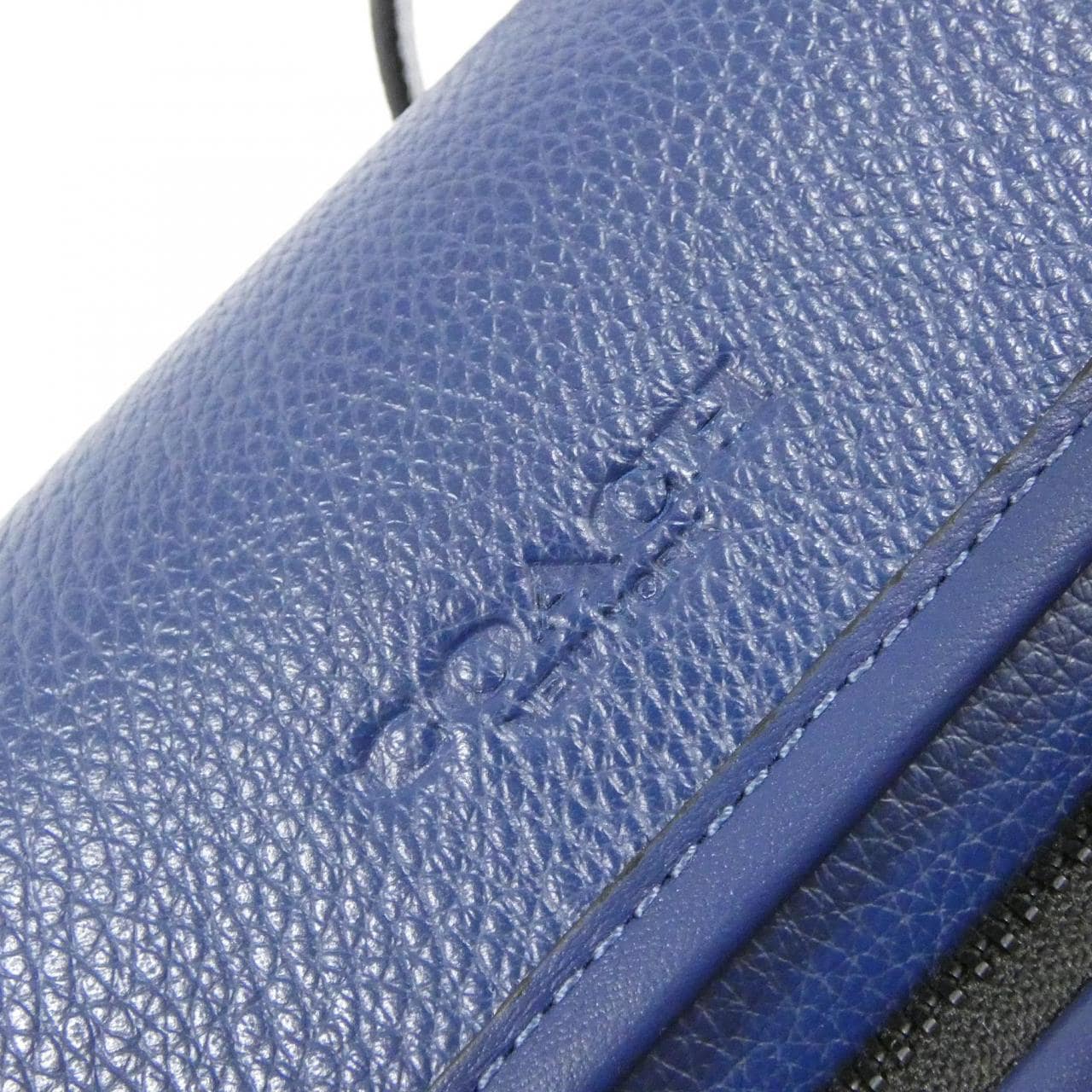 COACH CY800 Shoulder Bag Leather 黑色 皮革 新品 - 縮圖 4