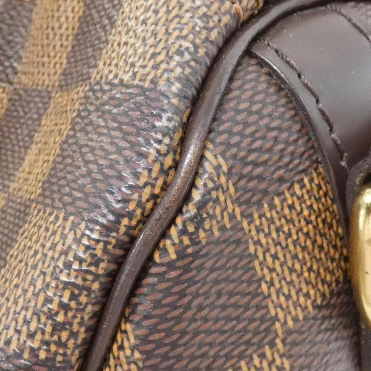 LOUIS VUITTON Speedy N41368 Boston Bag Damier Black Damier Rank A - Thumbnail 4