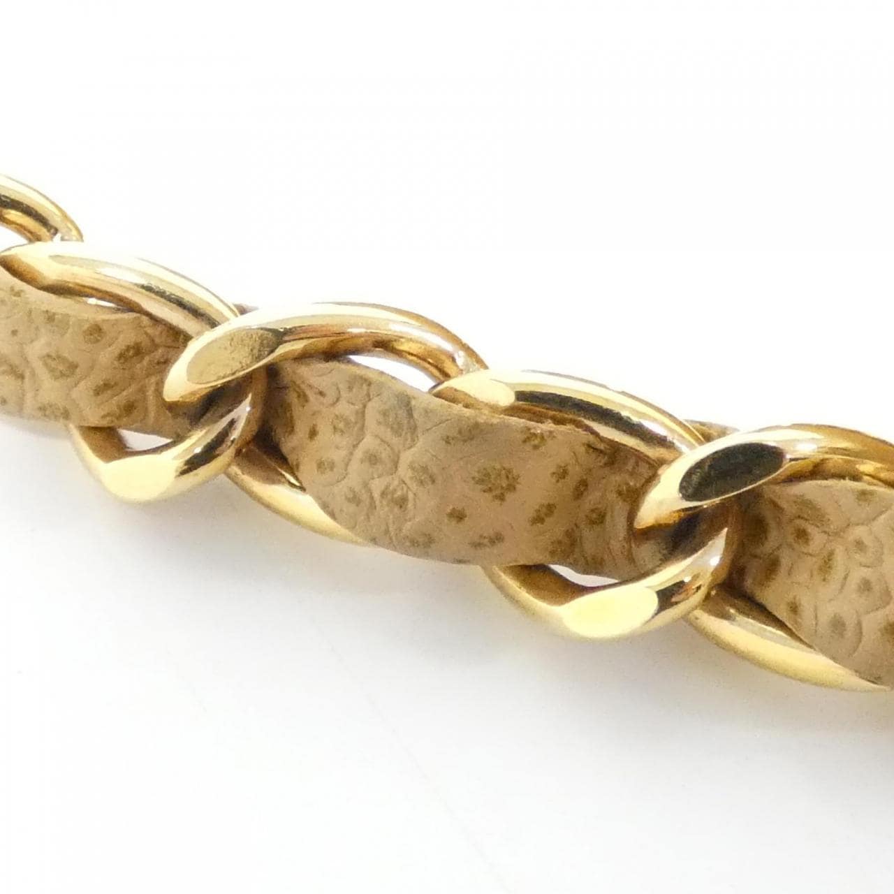 CHANEL Matelasse 1112 Shoulder Grained Calfskin Beige Grained Calfskin - Thumbnail 5