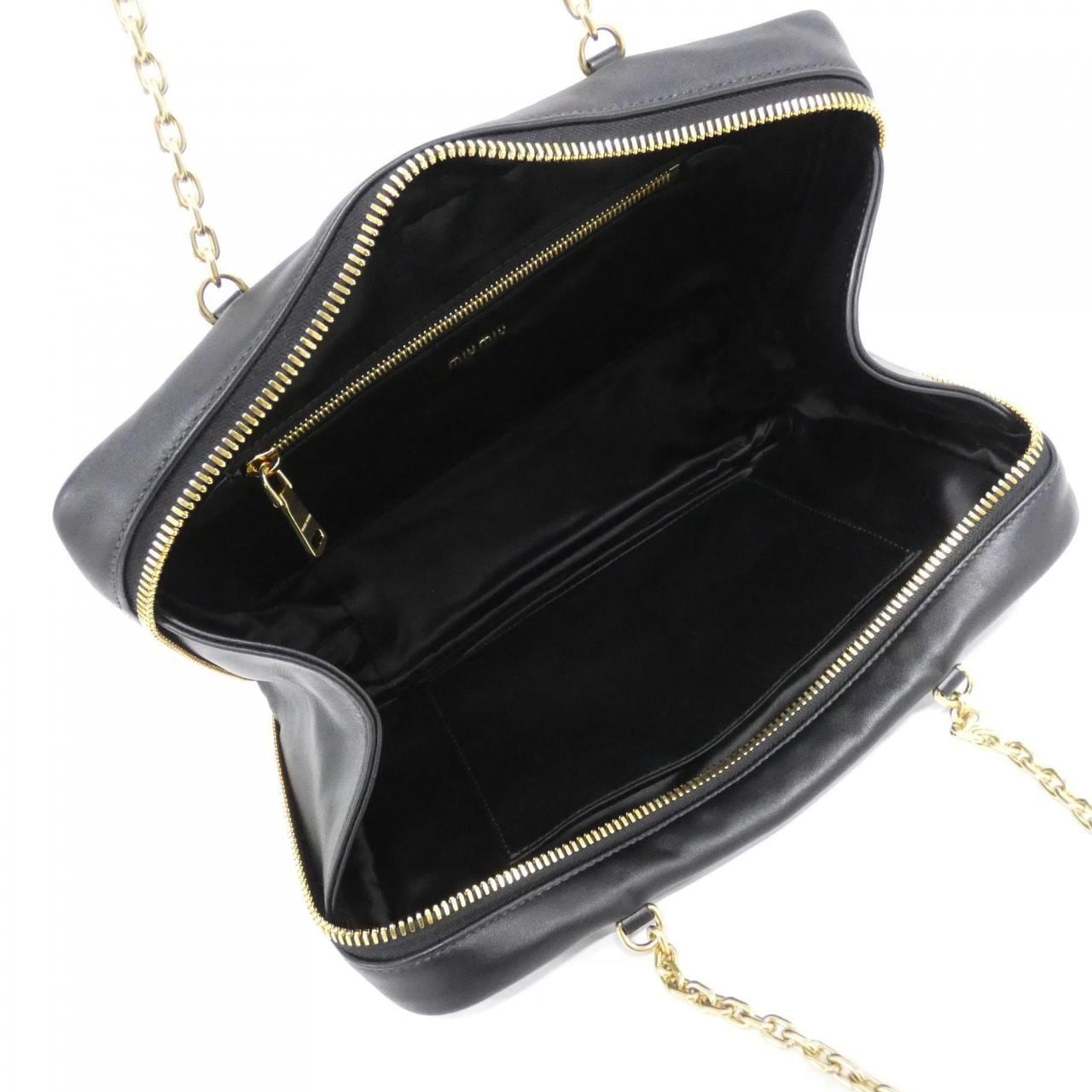 MIU MIU 5BB113 Shoulder Bag Black Rank A - Thumbnail 5