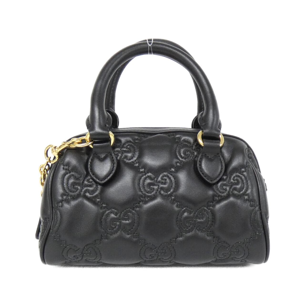 GUCCI 702251 UM8HG Bag Leather 黑色 皮革 新品 - 縮圖 2