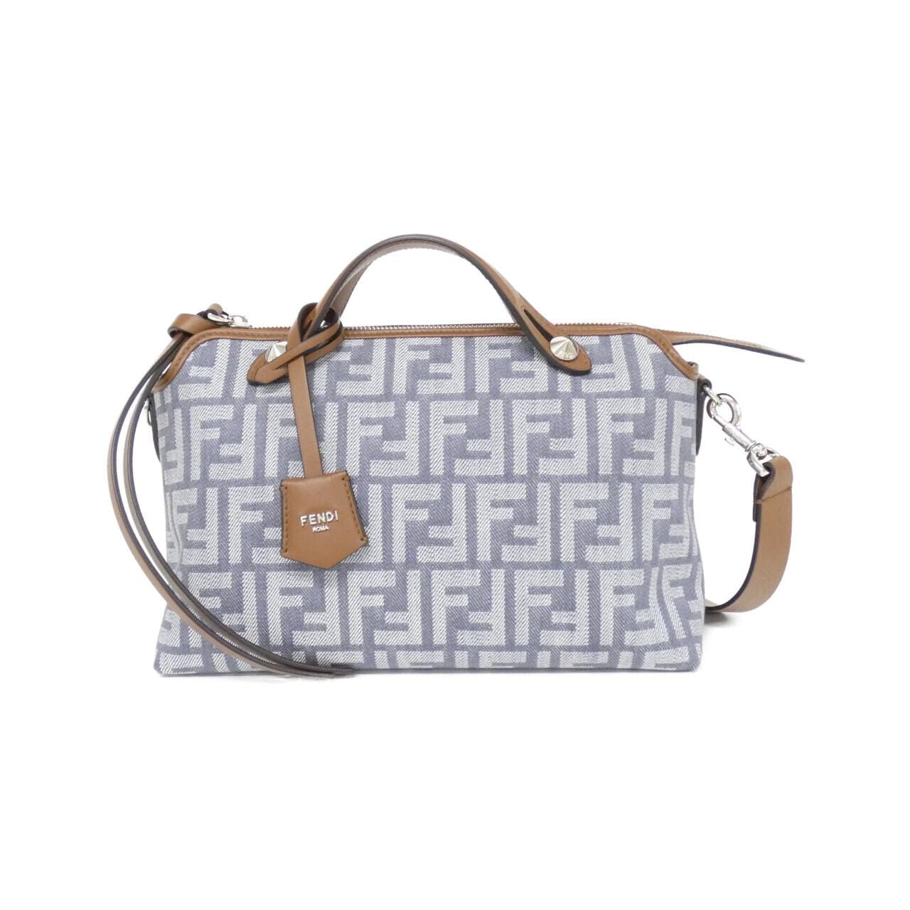 FENDI By The Way 8BL155 AUT4 Bag Denim Black