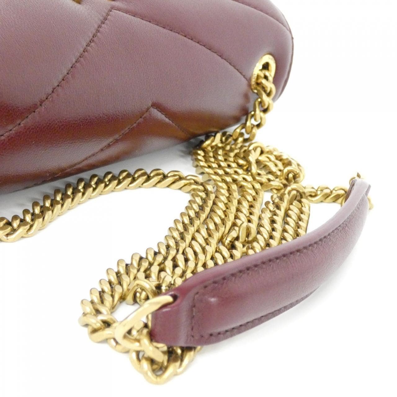 SAINT LAURENT Loulou 821749 AAEAX Shoulder Bag Lambskin 黑色 羊皮 新品 - 縮圖 4