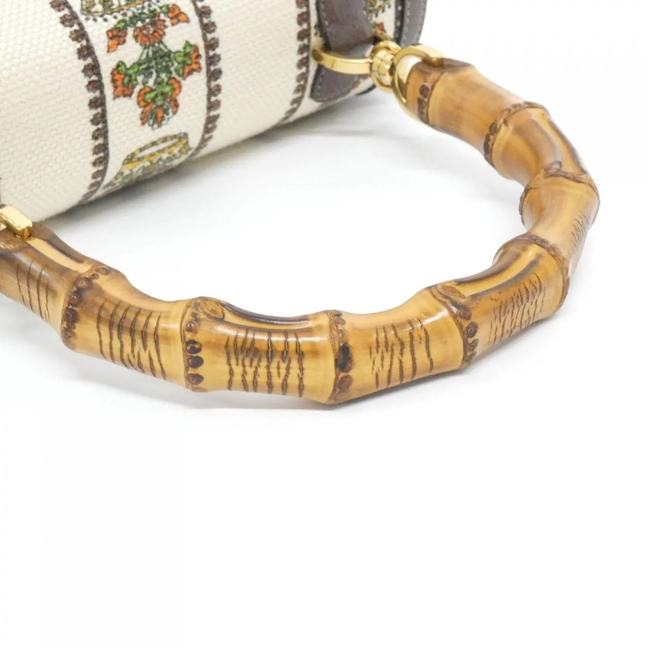 GUCCI 681173 Handbag Canvas Brown Canvas Rank A - Thumbnail 4