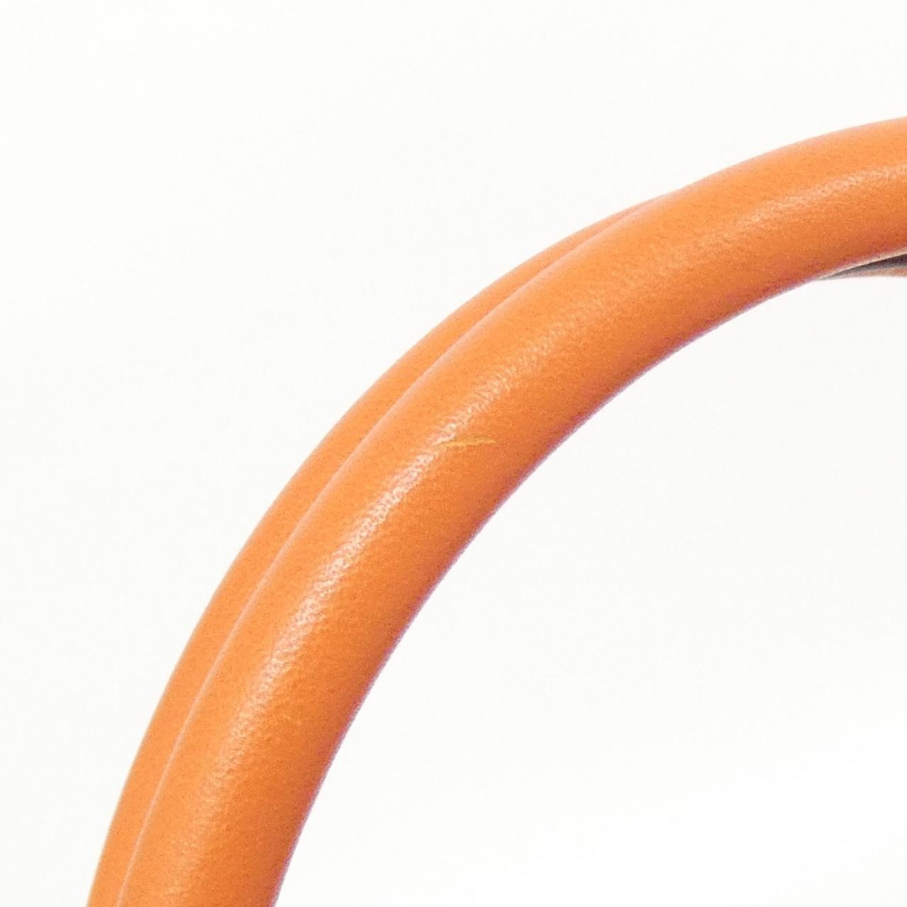 HERMES HERMÈS Bolide 047653CK Bag Swift Orange Swift Leather - Thumbnail 7