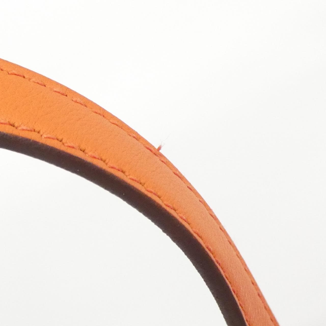 HERMES HERMÈS Bolide 047653CK Bag Swift Orange Swift Leather - Thumbnail 8