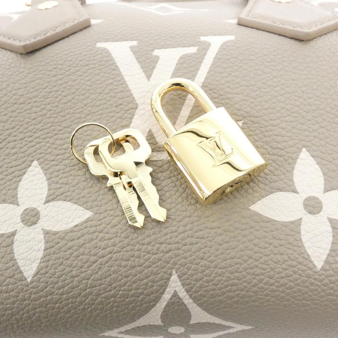 LOUIS VUITTON Speedy M46575 Boston Bag Monogram Black Monogram - Thumbnail 3