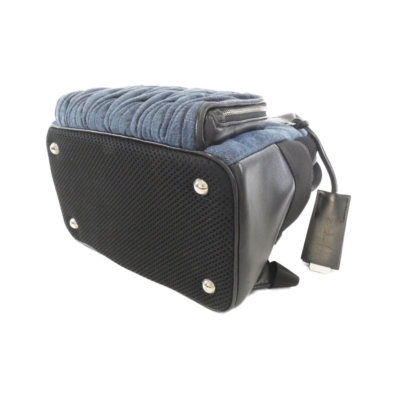 MIU MIU 5BZ016 Backpack Blue - Thumbnail 3