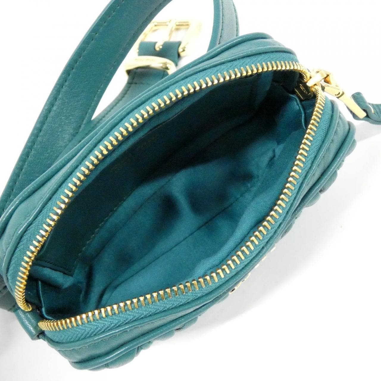 MIU MIU 5CC568 Belt Bag Black - Thumbnail 7