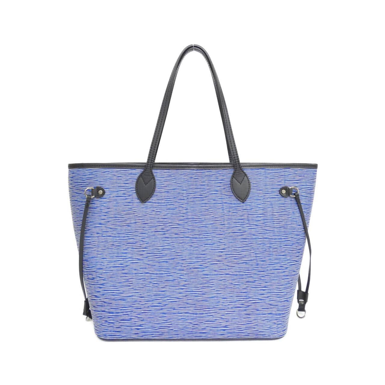 LOUIS VUITTON Neverfull M51053 Bag Denim Blue Denim - Thumbnail 2