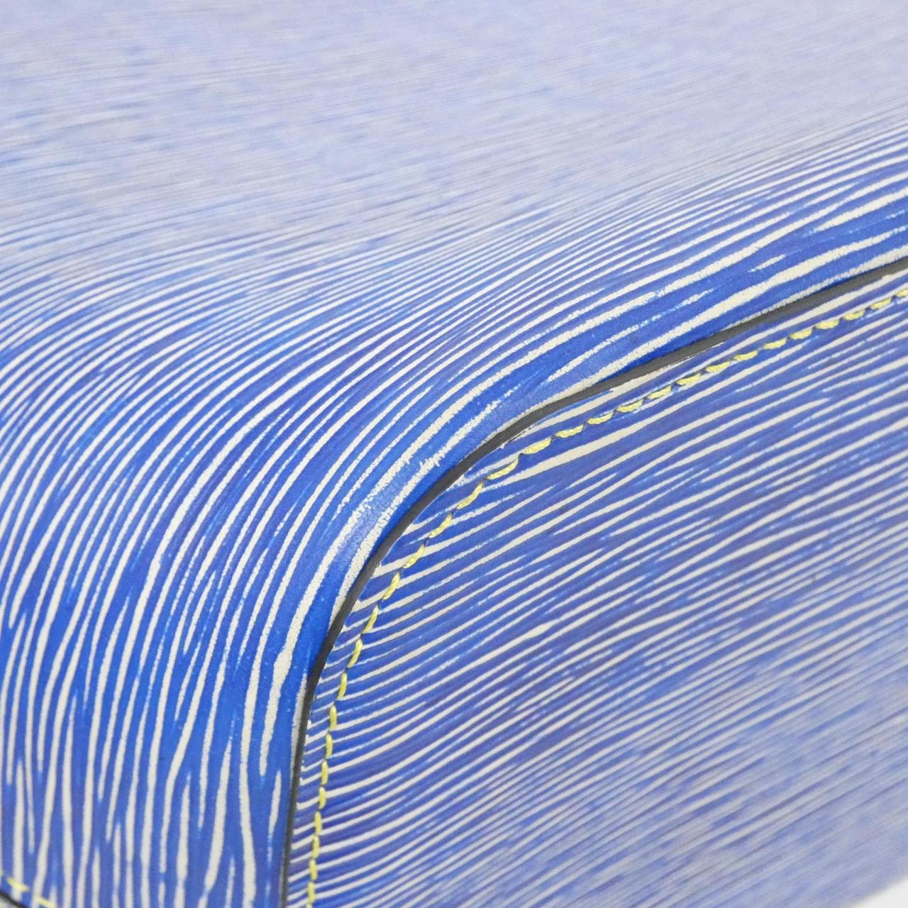 LOUIS VUITTON Neverfull M51053 Bag Denim Blue Denim - Thumbnail 3