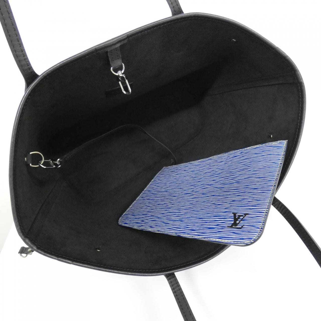 LOUIS VUITTON Neverfull M51053 Bag Denim Blue Denim - Thumbnail 9